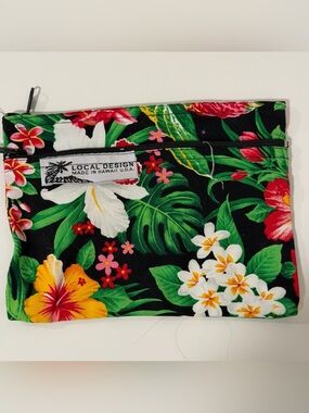 Hawaiian Zipper Pouch